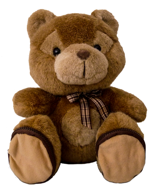 Stofftier Teddybär, braun